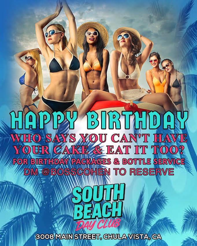 birthday parties flyer